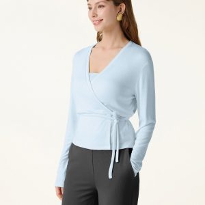 Modal Linen Soft Airy Wrap Cardigan